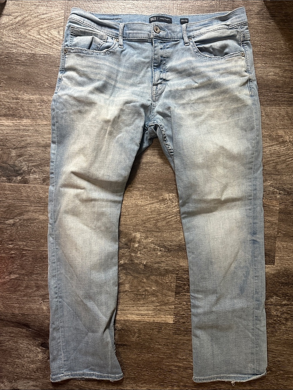 BKE Light Blue Slim Straight Men’s Jeans